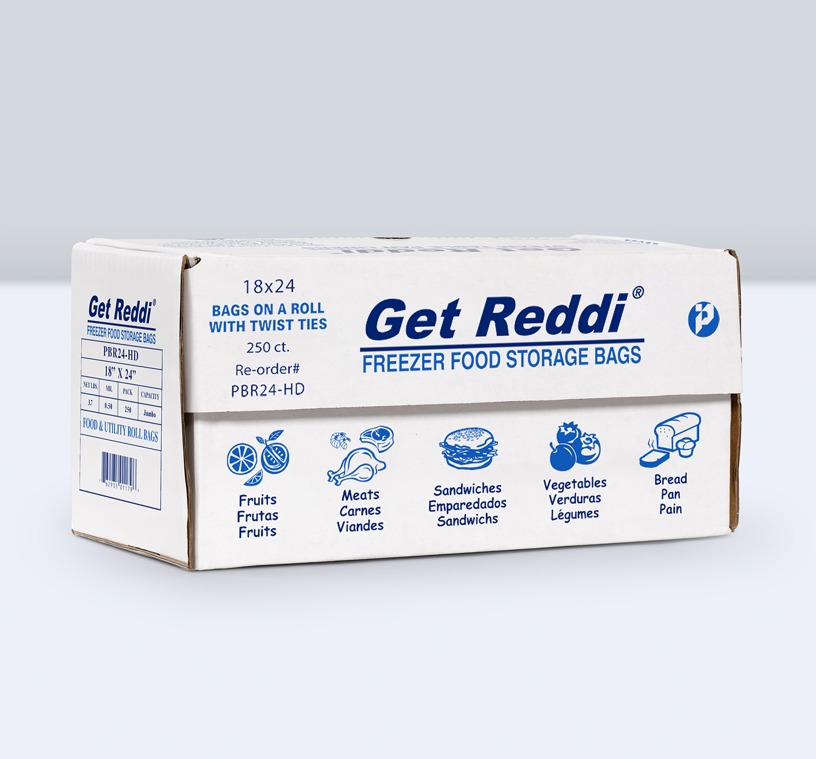 Foodservice Roll Bags Freezer Roll Bags