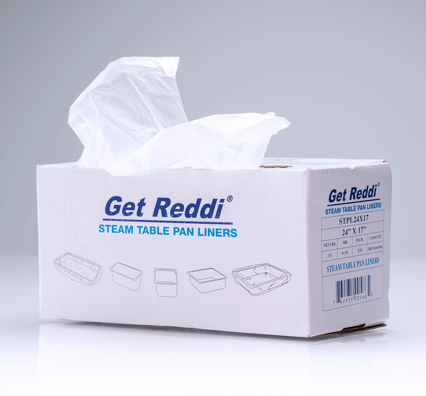 Foodservice Roll Bags Steam Pan Liners
