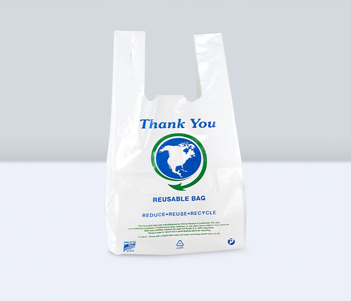 Retail Front End Reusable Bags